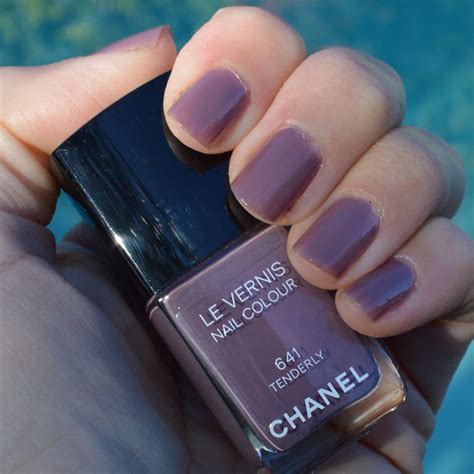 chanel tenderly nail|Chanel nail coat.